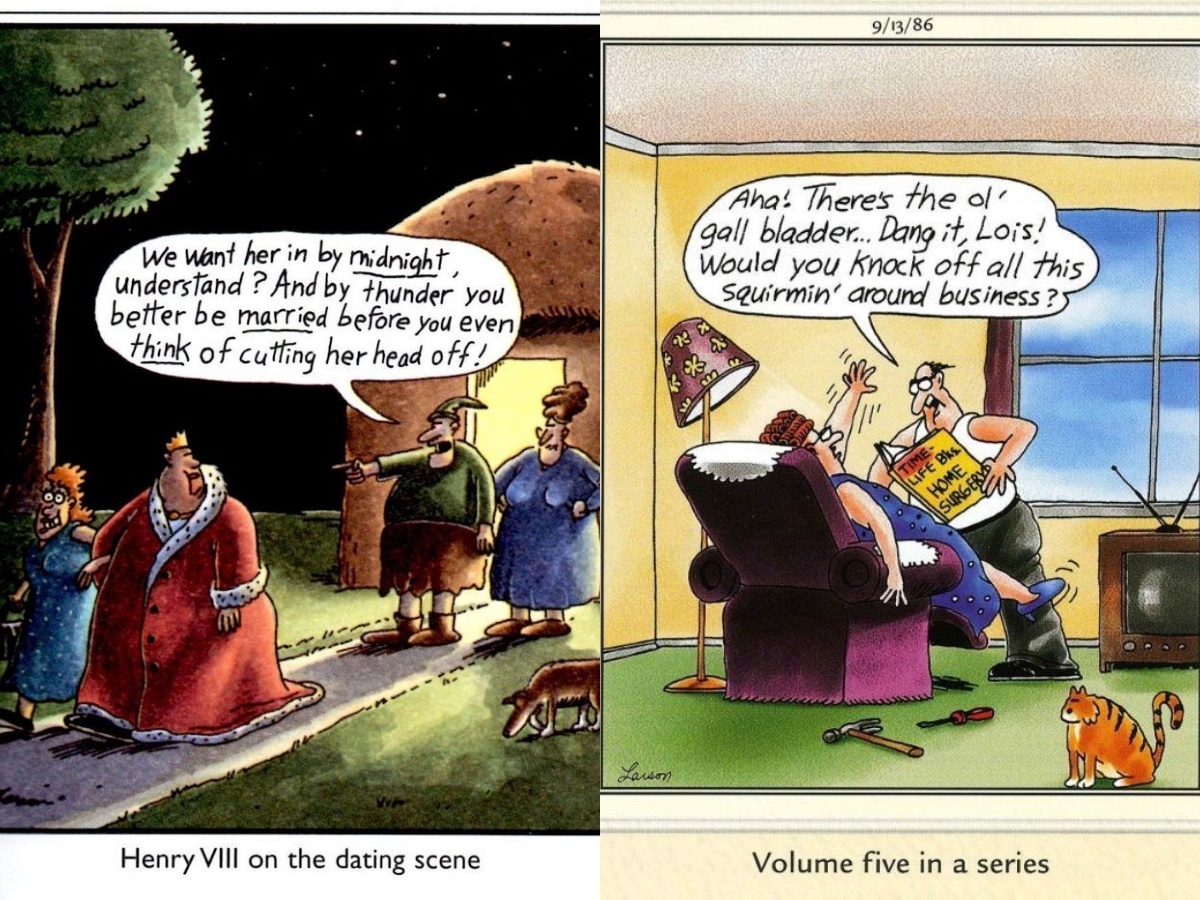 20 Comics From The Far Side That Will Make You Laugh