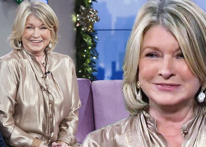 82-Yr-Old Martha Stewart Shuts Down Haters Who Tell Her To Dress Her Age