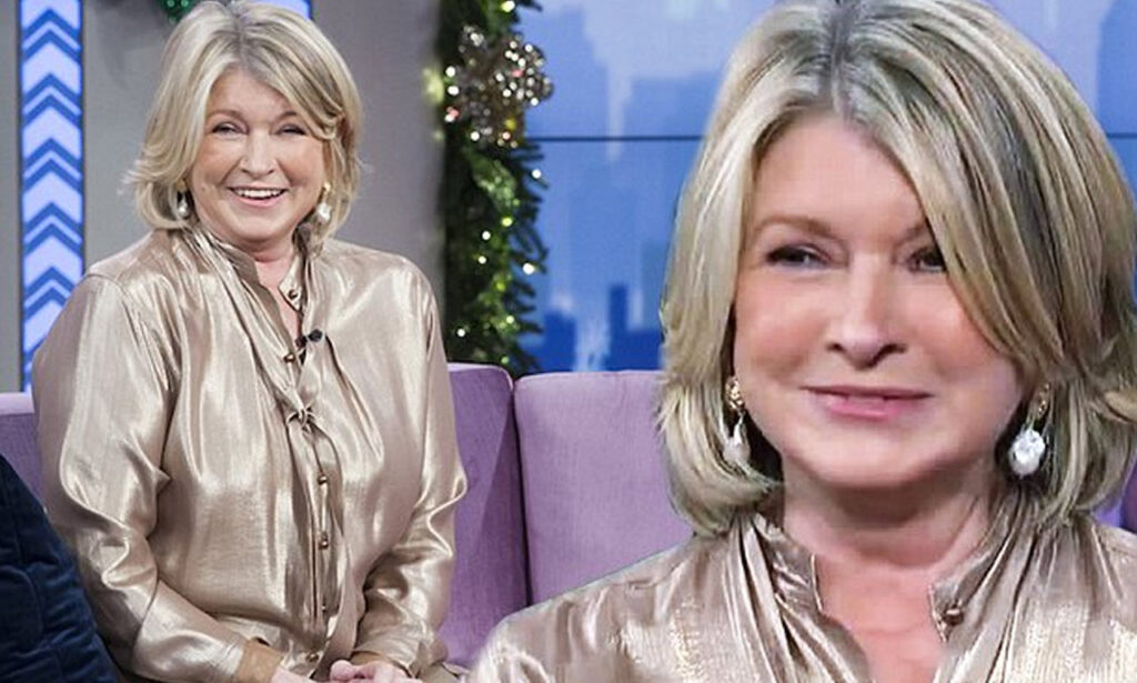 82-Yr-Old Martha Stewart Shuts Down Haters Who Tell Her To Dress Her Age