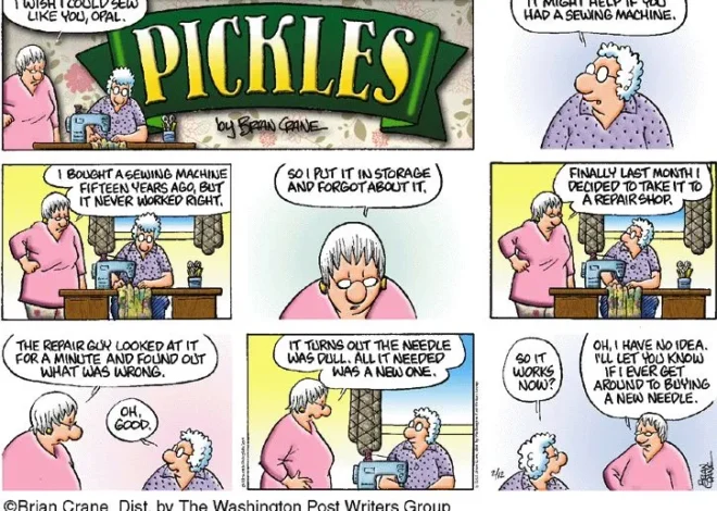 Humorous World of 20+Pickles Comics Strips