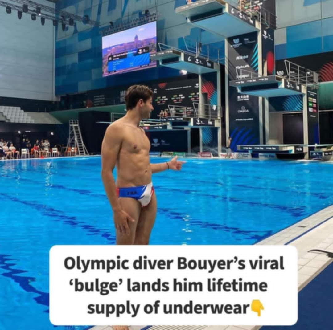 Olympic Diver Bouyer’s Viral ‘Bulge’ Lands Him Lifetime Supply Of Underwear