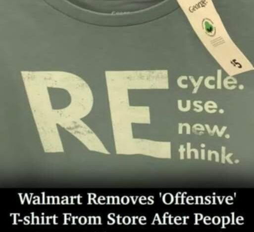 Walmart Removes Offensive Shirt With Hidden Curse After Complaints