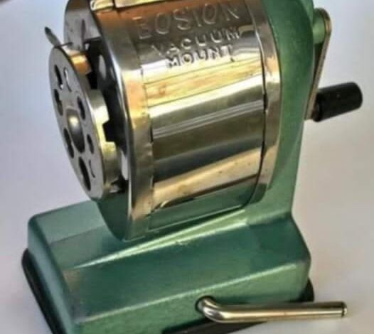 Remembering the Boston Vacuum Mount Pencil Sharpener: A Nostalgic Journey