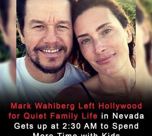 Mark Wahlberg Left Hollywood for Quiet Family Life in Nevada — Gets up at 2:30 AM to Spend More Time with Kids