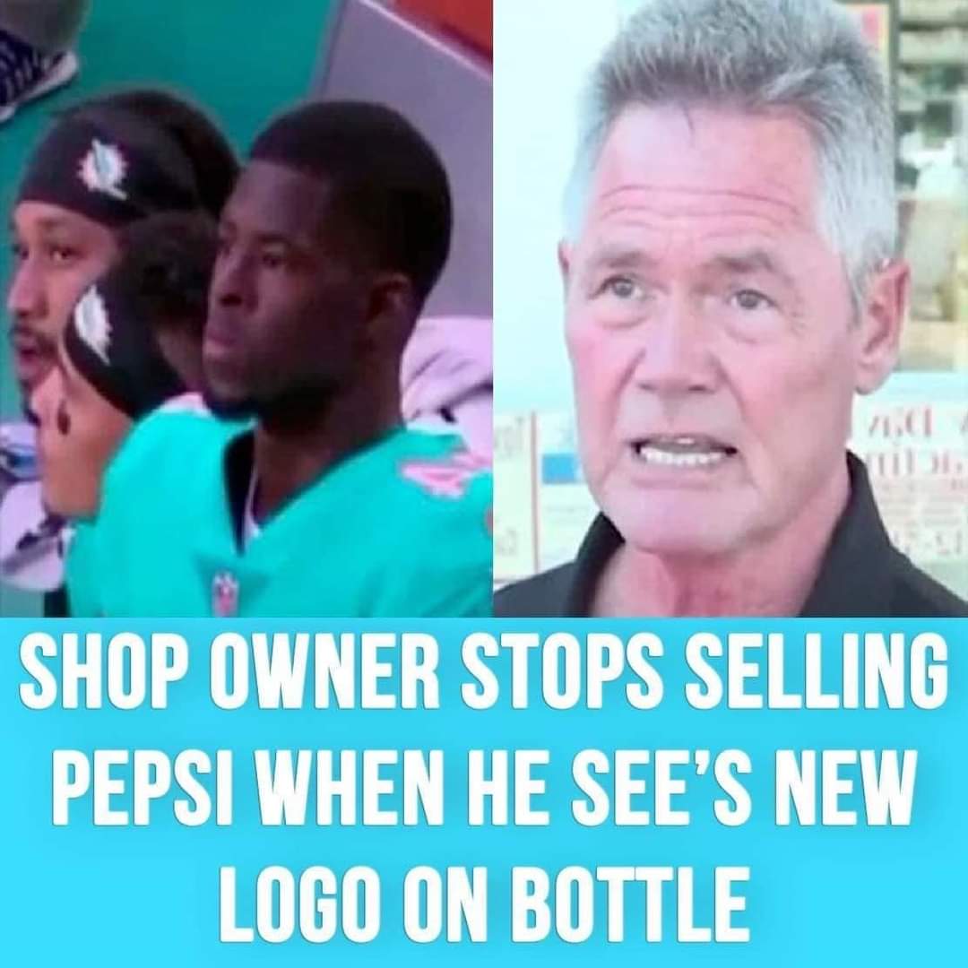 Grocery store owner bans Pepsi products once he notices offensive logo