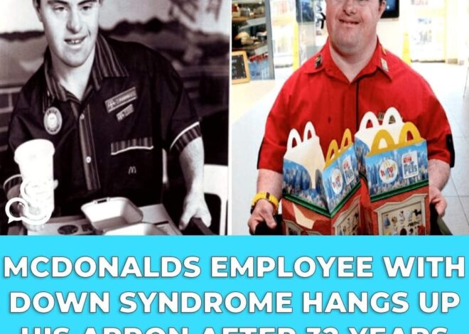 McDonalds Employee With Down Syndrome Hangs Up His Apron After 32 Years Of Dedicated Service