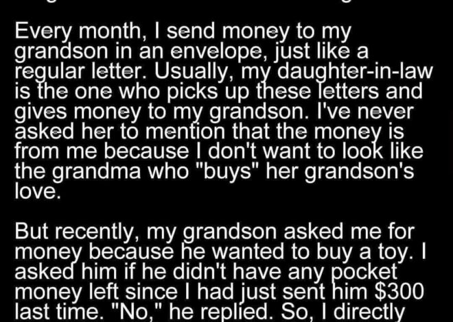 2/ My Daughter-in-Law Pocketed the Money I Sent My Grandson Every Month – I Taught Her a Lesson She Won’t Forget