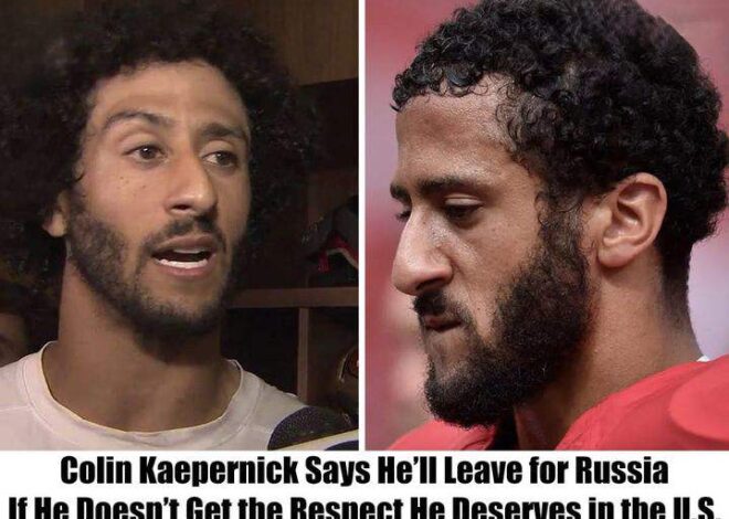 Colin Kaepernick Says He’ll Leave for Russia If He Doesn’t Get the Respect He Deserves in the U.S.