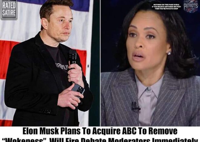 Elon Musk Considering ABC Acquisition To ‘Set Things Straight’, Plans to Fire David Muir Immediately –