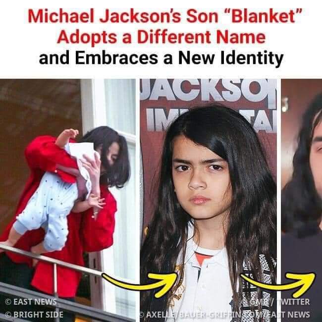 Michael Jackson’s Son “Blanket” Adopts a Different Name and Embraces a New Identity