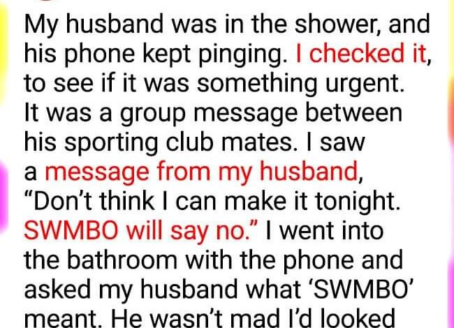 I Took My Baby and Left My Husband After Revealing He Was Calling Me “SWMBO” –