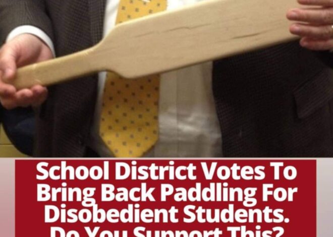 Shocking Video Shows Elementary School Principal Aggressively Paddling 6-Year-Old Students