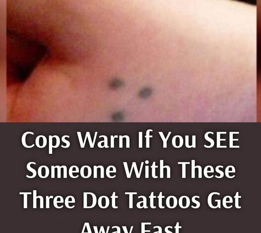 If you notice someone with these tattoos, contact the police.