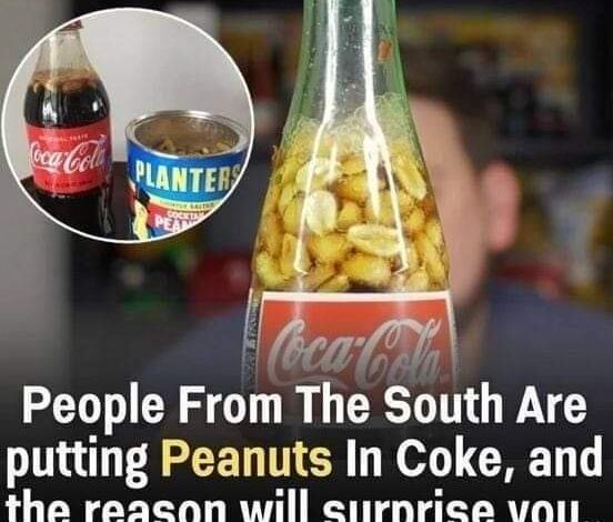 Adding peanuts to Coca-cola is apparently the hottest new Southern food trend