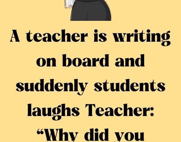 A Teacher Is Writing On Board