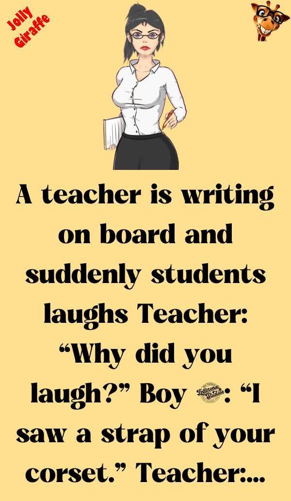 A Teacher Is Writing On Board