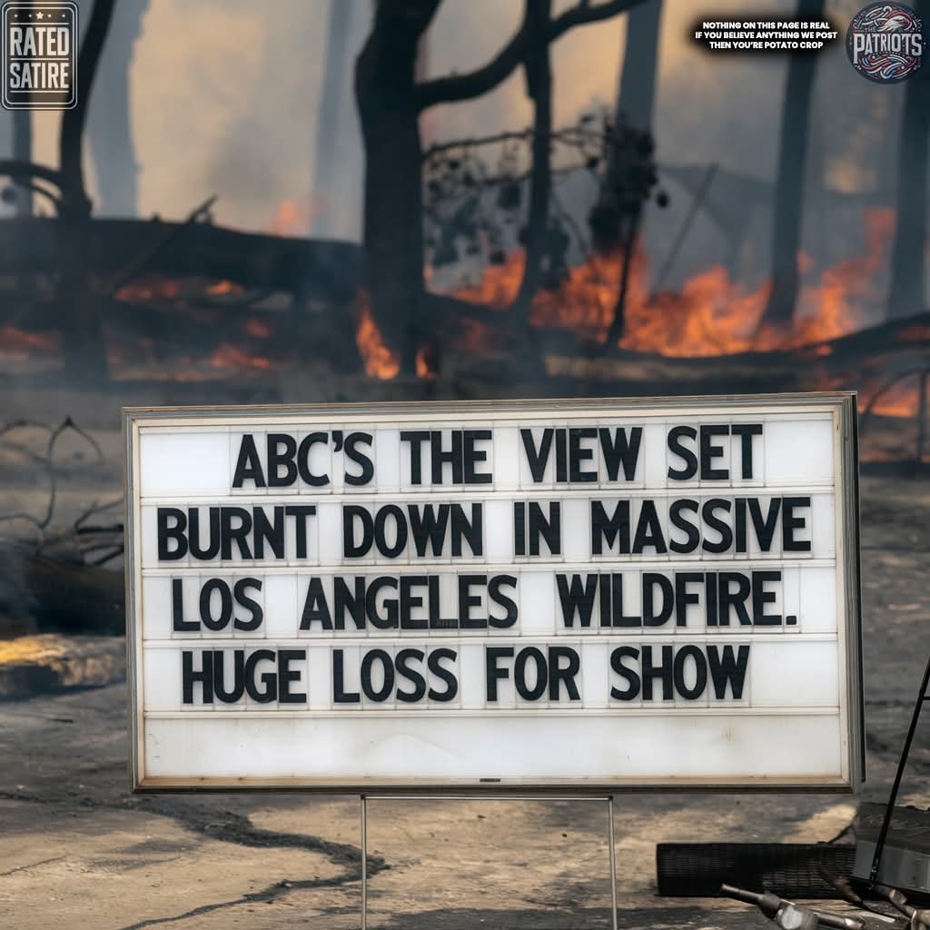 ABC’s The View Set Burnt Down in Massive Los Angeles Wildfire, Huge Loss for Show