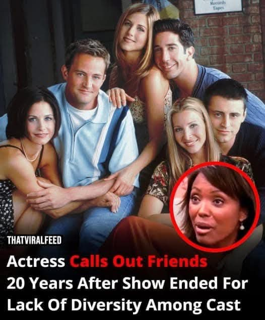 As Friends turns 30 years old, Aisha Tyler thinks about how diverse the show’s cast is lacking. –