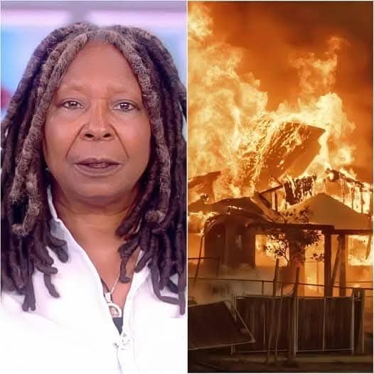 Whoopi Goldberg’s house was destroyed by the terrible Los Angeles fire.