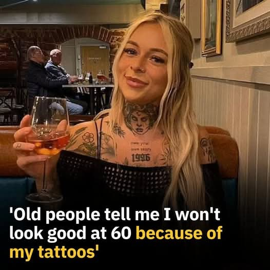 Woman hits back at older people for judging tattooed body –