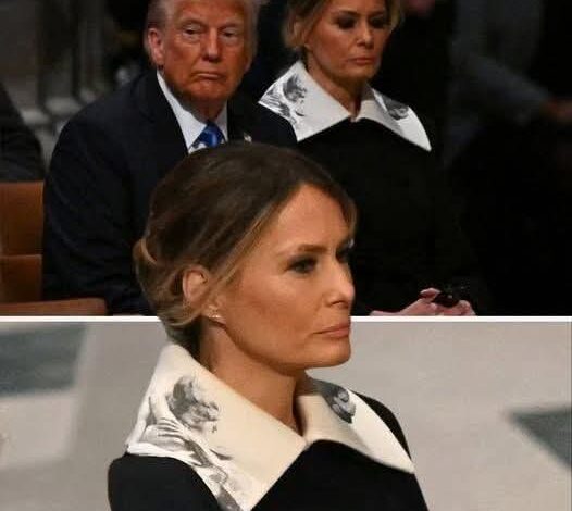 All Eyes Were on Melania at the Former President’s Funeral –