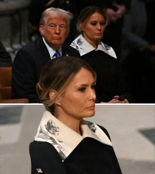 All Eyes Were on Melania at the Former President’s Funeral –